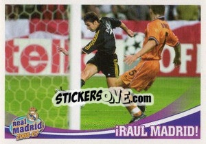 Sticker Raul Madrid (1999-00) (Raul González) - Real Madrid 2006-2007 n. 177 - Panini