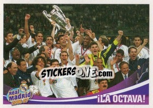 Figurina La Octava (1999-00) - Real Madrid 2006-2007 - Panini