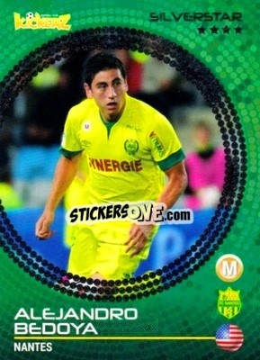 Sticker Alejandro Bedoya - Football Stars 2014-2015 - Kickerz