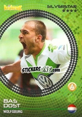 Sticker Bas Dost - Football Stars 2014-2015 n. 184 - Kickerz