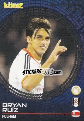 Sticker Bryan Ruiz - Football Stars 2014-2015 n. 50 - Kickerz