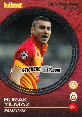 Sticker Burak Yilmaz - Football Stars 2014-2015 - Kickerz