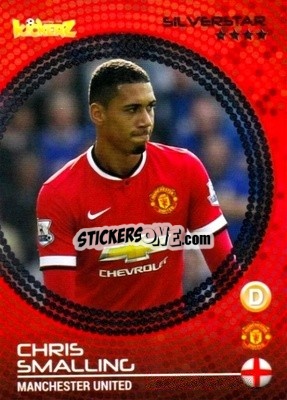 Sticker Chris Smalling - Football Stars 2014-2015 n. 109 - Kickerz