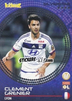 Sticker Clement Grenier - Football Stars 2014-2015 - Kickerz