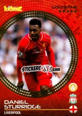 Sticker Daniel Sturridge - Football Stars 2014-2015 n. 126 - Kickerz