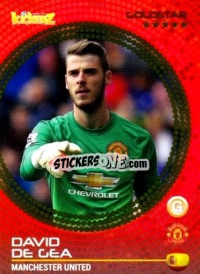 Sticker David De Gea - Football Stars 2014-2015 n. 94 - Kickerz