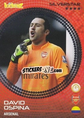 Sticker David Ospina - Football Stars 2014-2015 n. 136 - Kickerz