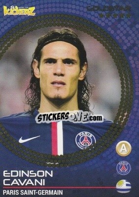Sticker Edinson Cavani - Football Stars 2014-2015 n. 117 - Kickerz