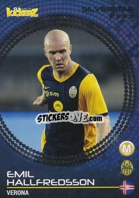 Sticker Emil Hallfredsson - Football Stars 2014-2015 - Kickerz