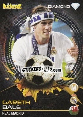 Sticker Gareth Bale - Football Stars 2014-2015 n. 24 - Kickerz