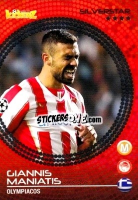 Sticker Giannis Maniatis - Football Stars 2014-2015 - Kickerz