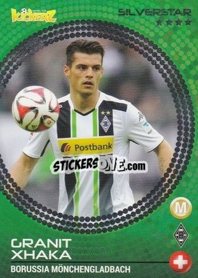 Sticker Granit Xhaka - Football Stars 2014-2015 n. 137 - Kickerz