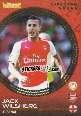 Sticker Jack Wilshere - Football Stars 2014-2015 n. 169 - Kickerz
