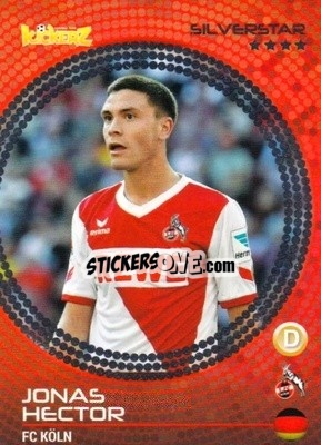 Sticker Jonas Hector - Football Stars 2014-2015 - Kickerz