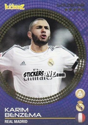Sticker Karim Benzema - Football Stars 2014-2015 - Kickerz