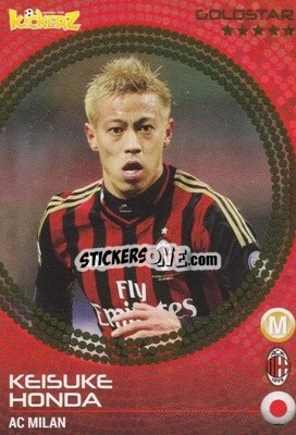 Sticker Keisuke Honda - Football Stars 2014-2015 n. 7 - Kickerz