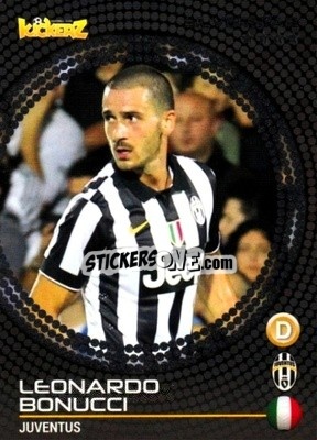 Sticker Leonardo Bonucci - Football Stars 2014-2015 n. 28 - Kickerz