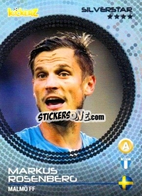 Sticker Markus Rosenberg - Football Stars 2014-2015 - Kickerz