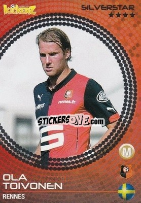 Sticker Ola Toivonen - Football Stars 2014-2015 n. 91 - Kickerz