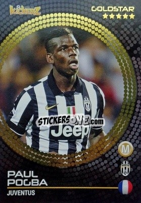 Sticker Paul Pogba - Football Stars 2014-2015 n. 58 - Kickerz