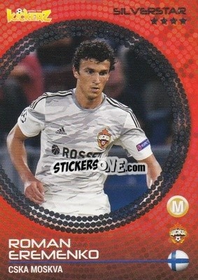 Cromo Roman Eremenko - Football Stars 2014-2015 - Kickerz