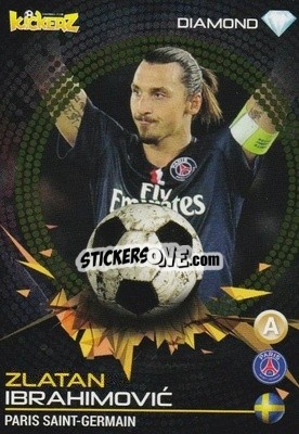 Sticker Zlatan Ibrahimovic - Football Stars 2014-2015 - Kickerz