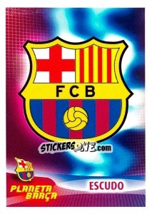 Sticker Escudo - FC Barcelona 2005-2006 n. 1 - Panini