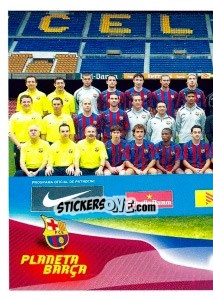 Figurina Plantilla 2005-06 - FC Barcelona 2005-2006 - Panini