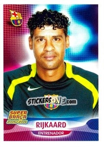 Sticker Rijkaard (portrait) - FC Barcelona 2005-2006 n. 13 - Panini
