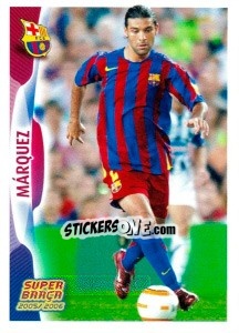 Sticker Marquez (action) - FC Barcelona 2005-2006 - Panini