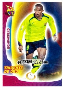 Cromo Eto'O (Bombardero) - FC Barcelona 2005-2006 - Panini