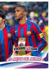 Sticker Lo Mejor del Mundo - FC Barcelona 2005-2006 n. 70 - Panini