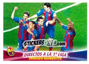 Sticker Directos a la 1 Liga - FC Barcelona 2005-2006 - Panini