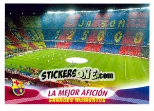 Cromo La Mejor Aficion - FC Barcelona 2005-2006 - Panini