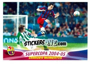Sticker Supercopa 2004-05 - FC Barcelona 2005-2006 n. 78 - Panini