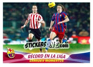 Sticker Record en la Liga - FC Barcelona 2005-2006 n. 85 - Panini