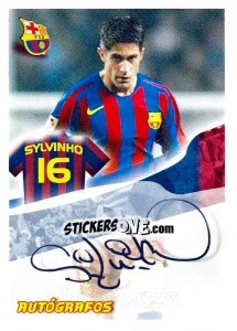 Sticker Sylvinho - FC Barcelona 2005-2006 - Panini