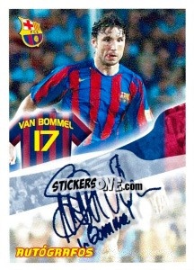 Sticker Van Bommel - FC Barcelona 2005-2006 - Panini