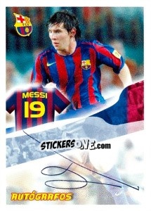Sticker Messi - FC Barcelona 2005-2006 n. 109 - Panini