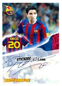 Sticker Deco - FC Barcelona 2005-2006 - Panini