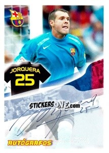 Sticker Jorquera - FC Barcelona 2005-2006 - Panini