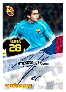 Sticker Ruben - FC Barcelona 2005-2006 - Panini