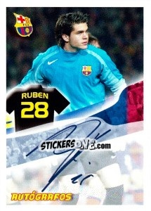 Figurina Ruben - FC Barcelona 2005-2006 n. 114 - Panini