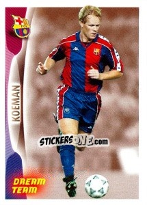 Sticker Koeman - FC Barcelona 2005-2006 n. 125 - Panini