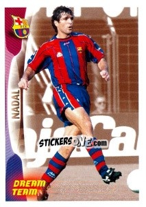Sticker Nadal - FC Barcelona 2005-2006 - Panini