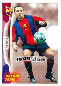Figurina Sergi - FC Barcelona 2005-2006 n. 128 - Panini