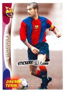 Sticker Guardiola - FC Barcelona 2005-2006 n. 129 - Panini