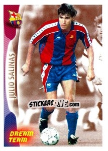 Sticker Julio Salinas - FC Barcelona 2005-2006 n. 138 - Panini