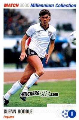 Sticker Glenn Hoddle - Millennium Collection 2000 n. 8 - MATCH