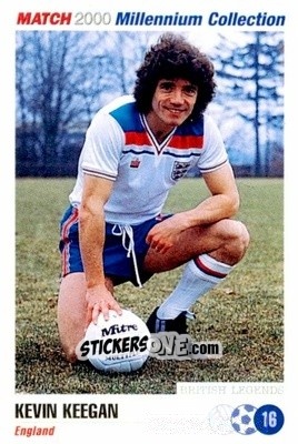 Sticker Kevin Keegan - Millennium Collection 2000 n. 16 - MATCH